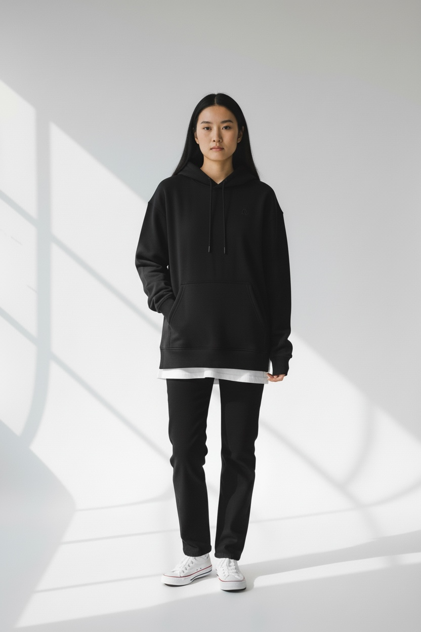 THE COVER - Draped Hoodie
