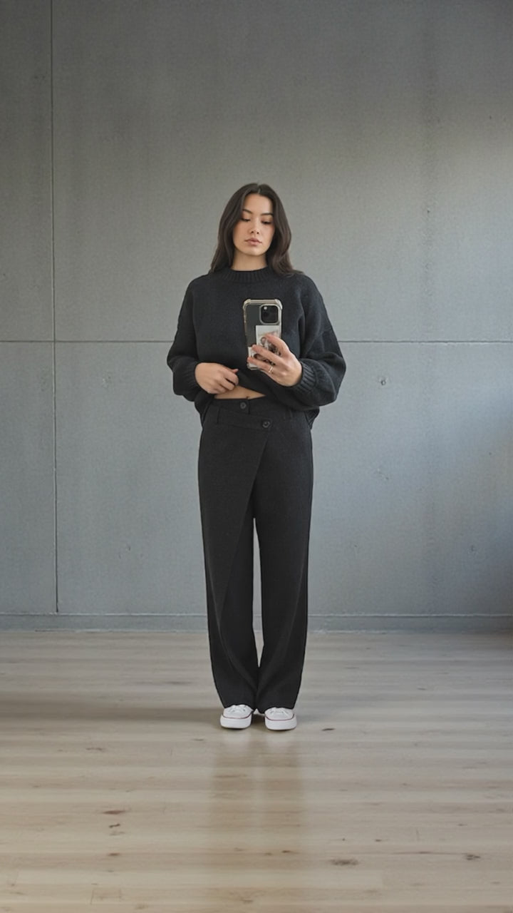 THE SECTION - Cross Over Trousers